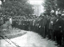 1923 - Ankara Ziraat Mektebi'nde açılan sergiyi eşiyle birlikte onurlandırırken