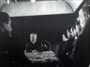 1937 – Özel vagonunda seyahat grubuyla toplantıda. Solunda Sabiha Gökçen görülmektedir