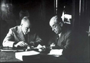 1937 – Başbakan Celâl Bayar’la trende çalışırken