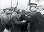 1938 – Ankara’dan İstanbul’a son gelişinde Haydarpaşa Garı önünde Mareşal Fevzi Çakmak tarafından karşılanışı