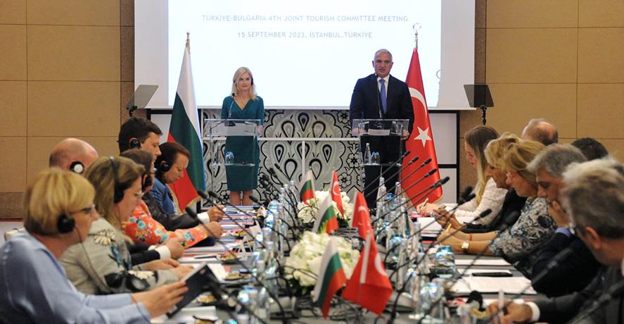 TÜRKİYE-BULGARİSTAN 4. TURİZM KARMA KOMİSYONU İSTANBUL'DA BAŞLADI