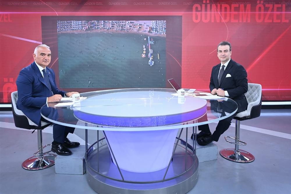 BAKAN ERSOY TGRT HABER'İN CANLI YAYIN KONUĞU OLDU