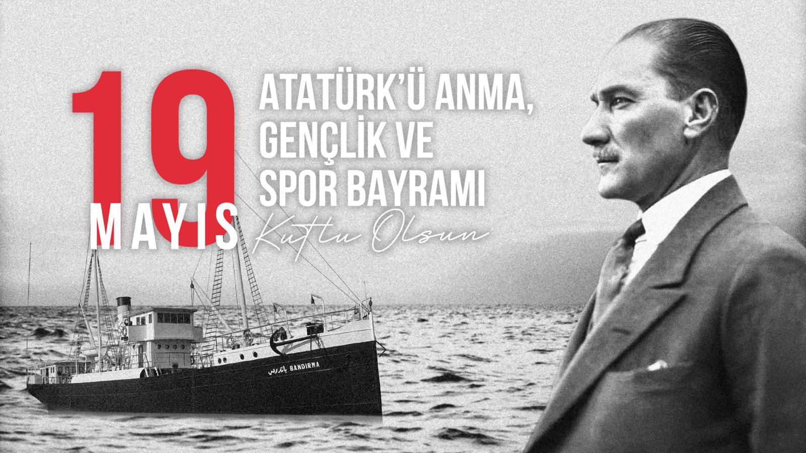 BAKAN ERSOY'DAN 19 MAYIS MESAJI